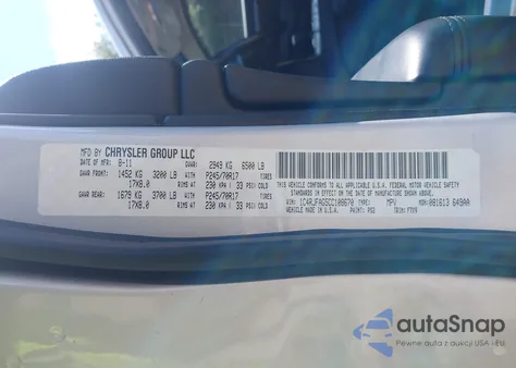 2012 Jeep Grand Cherokee Laredo from USA, damaged, VIN 1C4RJFAG5CC108670